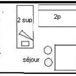 Aime 2000 - 3/4 Pers - Aime 2000 - J49a2 - Plagne Aime 2000 Mae-0863 *