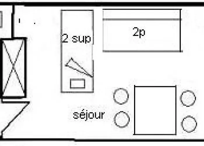 Aime 2000 - 3/4 Pers - Aime 2000 - J49a2 - Plagne Aime 2000 Mae-0863 *